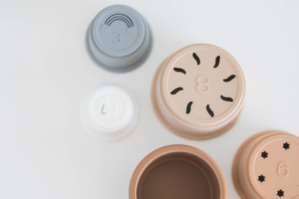 Silicone Stacking Cups