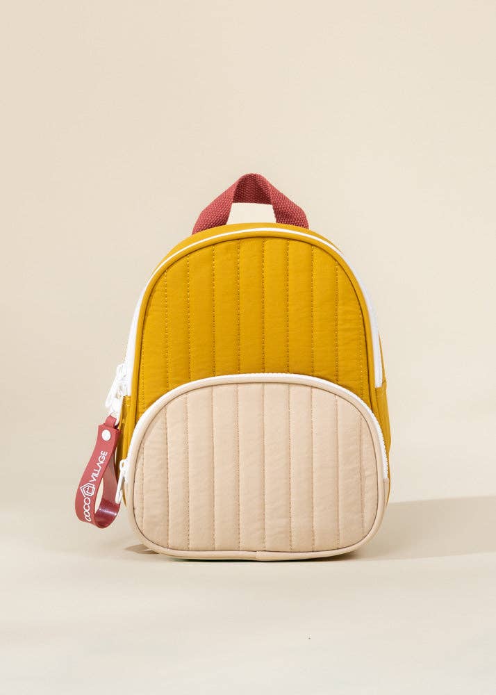 Little Traveler Nylon Small Backpack  - Golden Hour