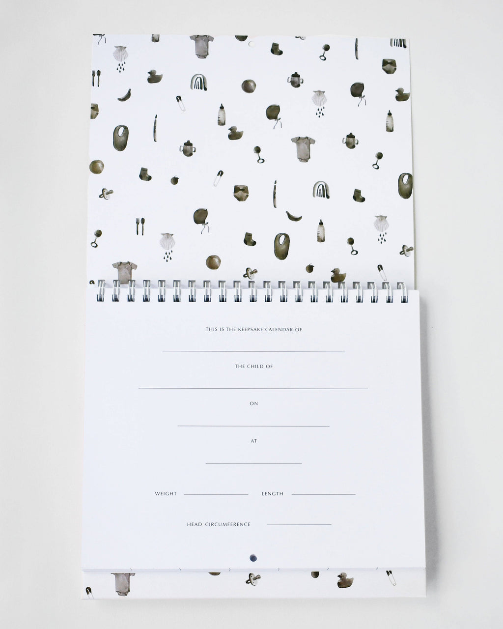 Baby Milestone Calendar