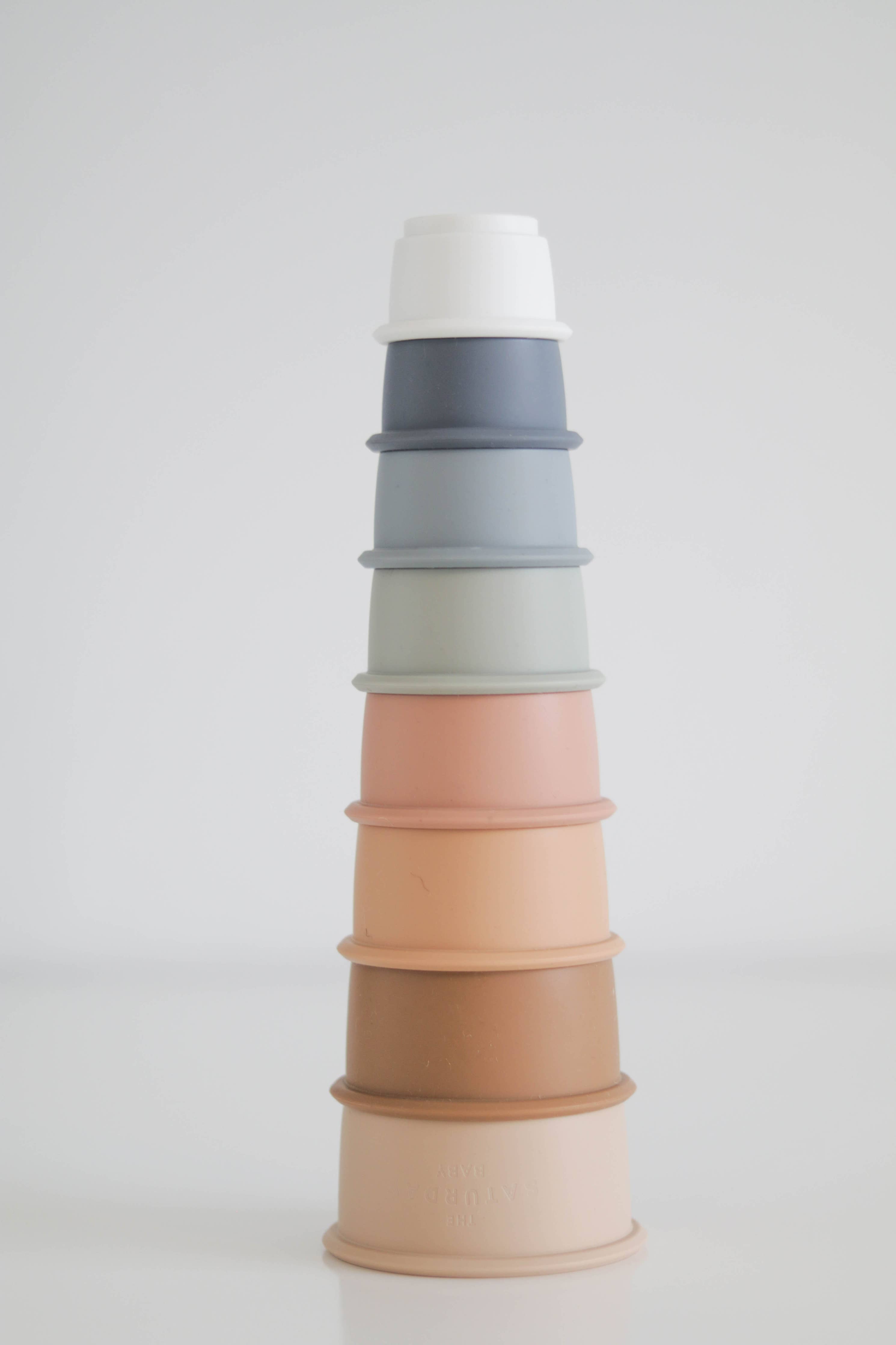 Silicone Stacking Cups