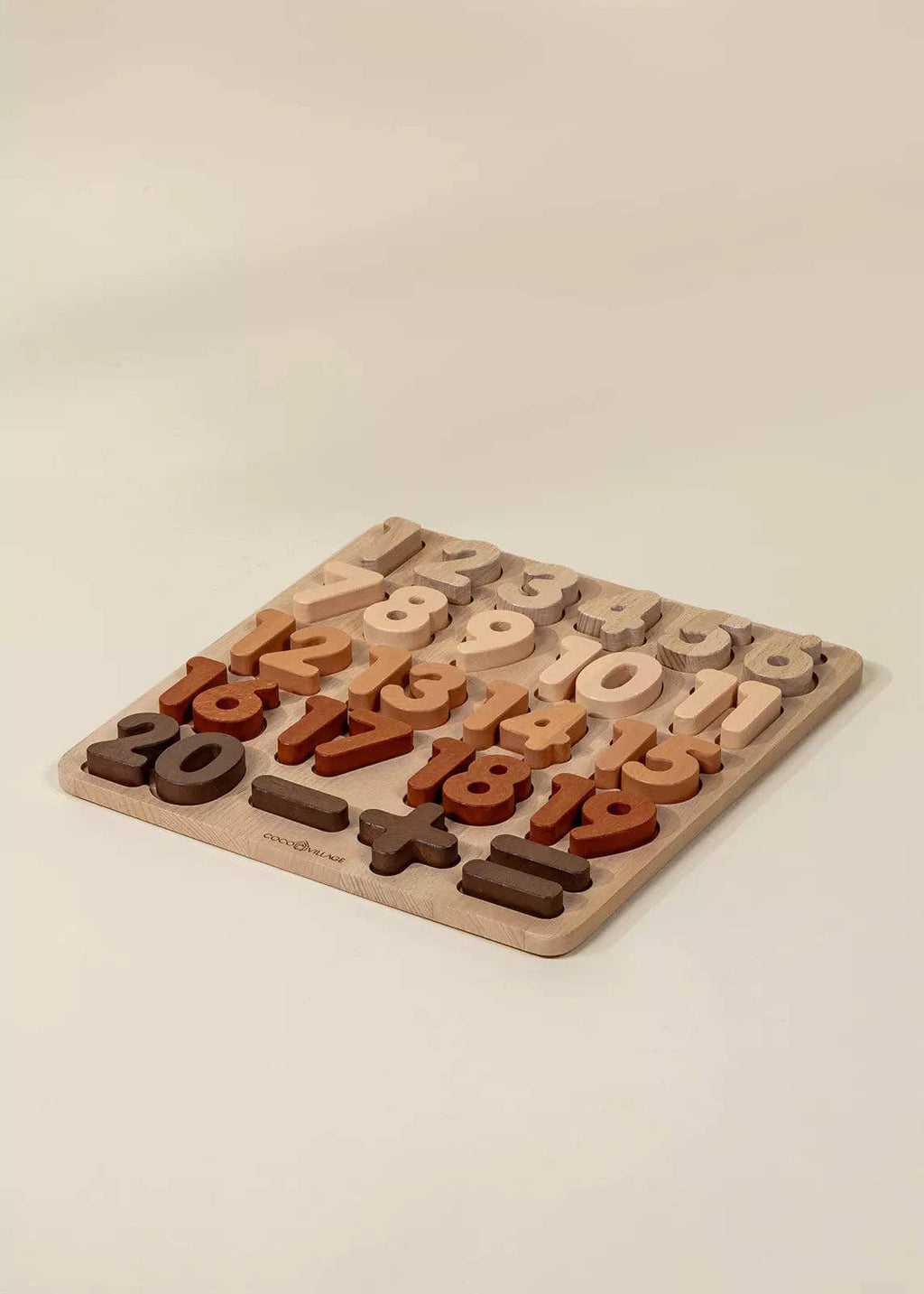 Wooden Numbers Learning Set