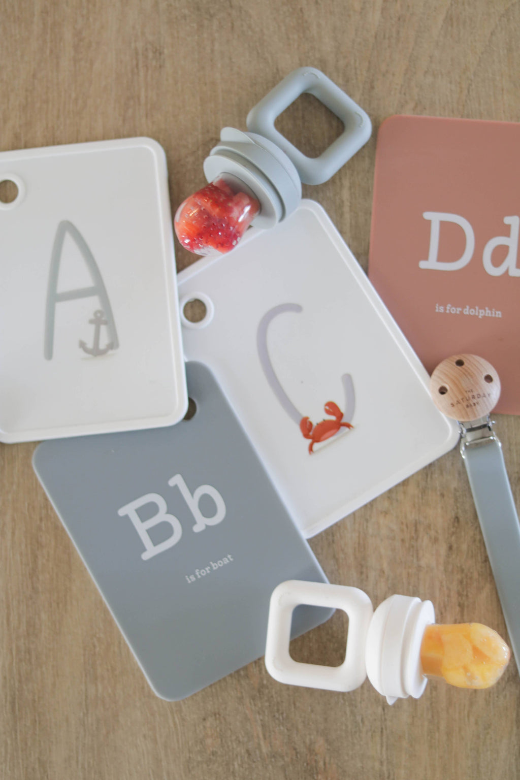 Silicone ABC Flashcards