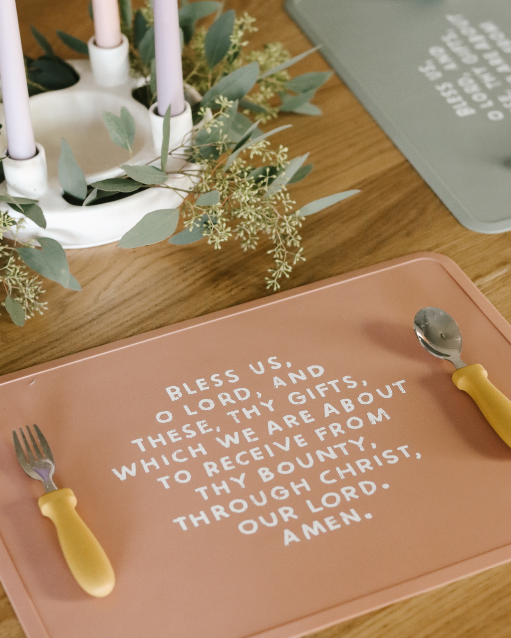 Blessings Silicone Placemat