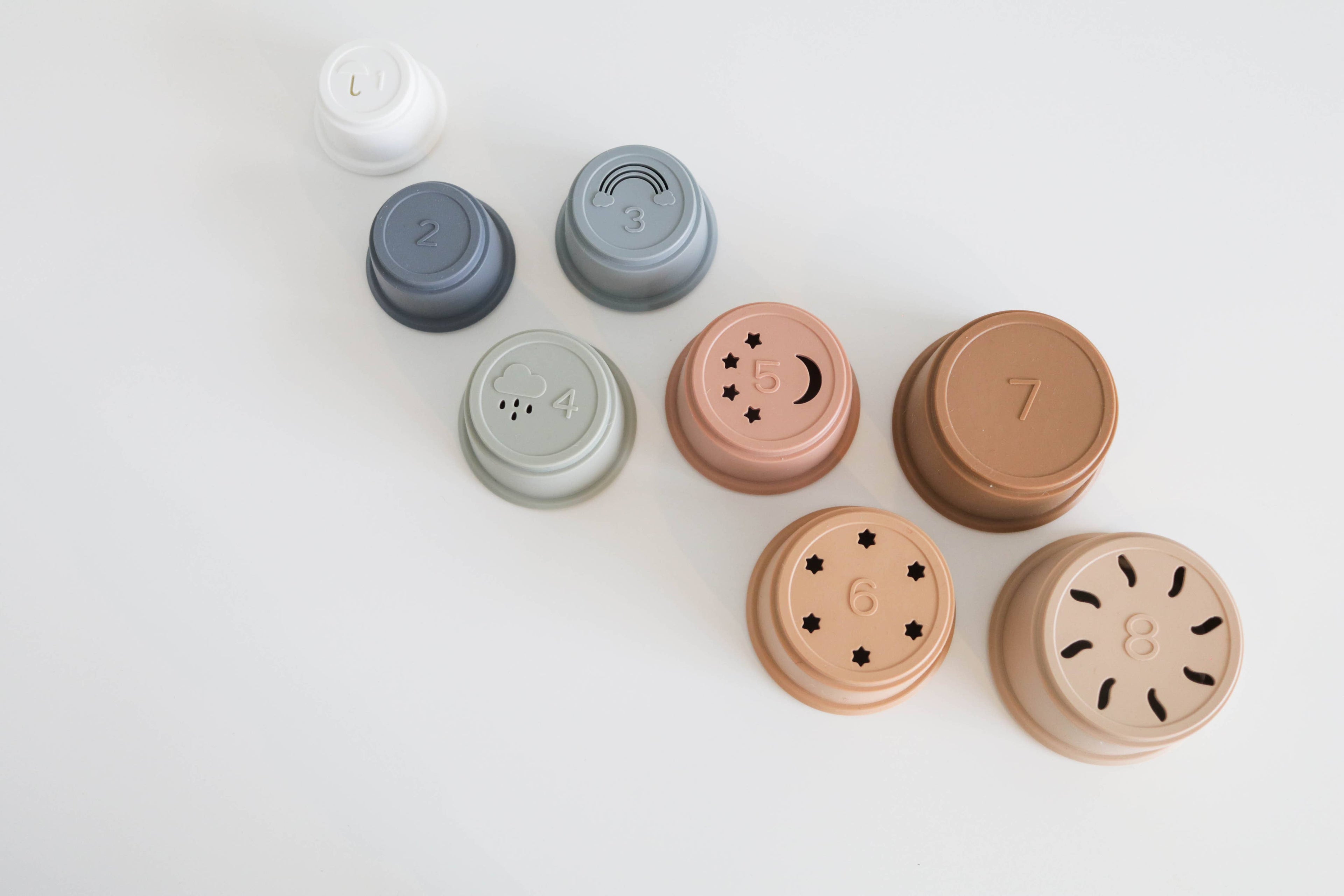 Silicone Stacking Cups