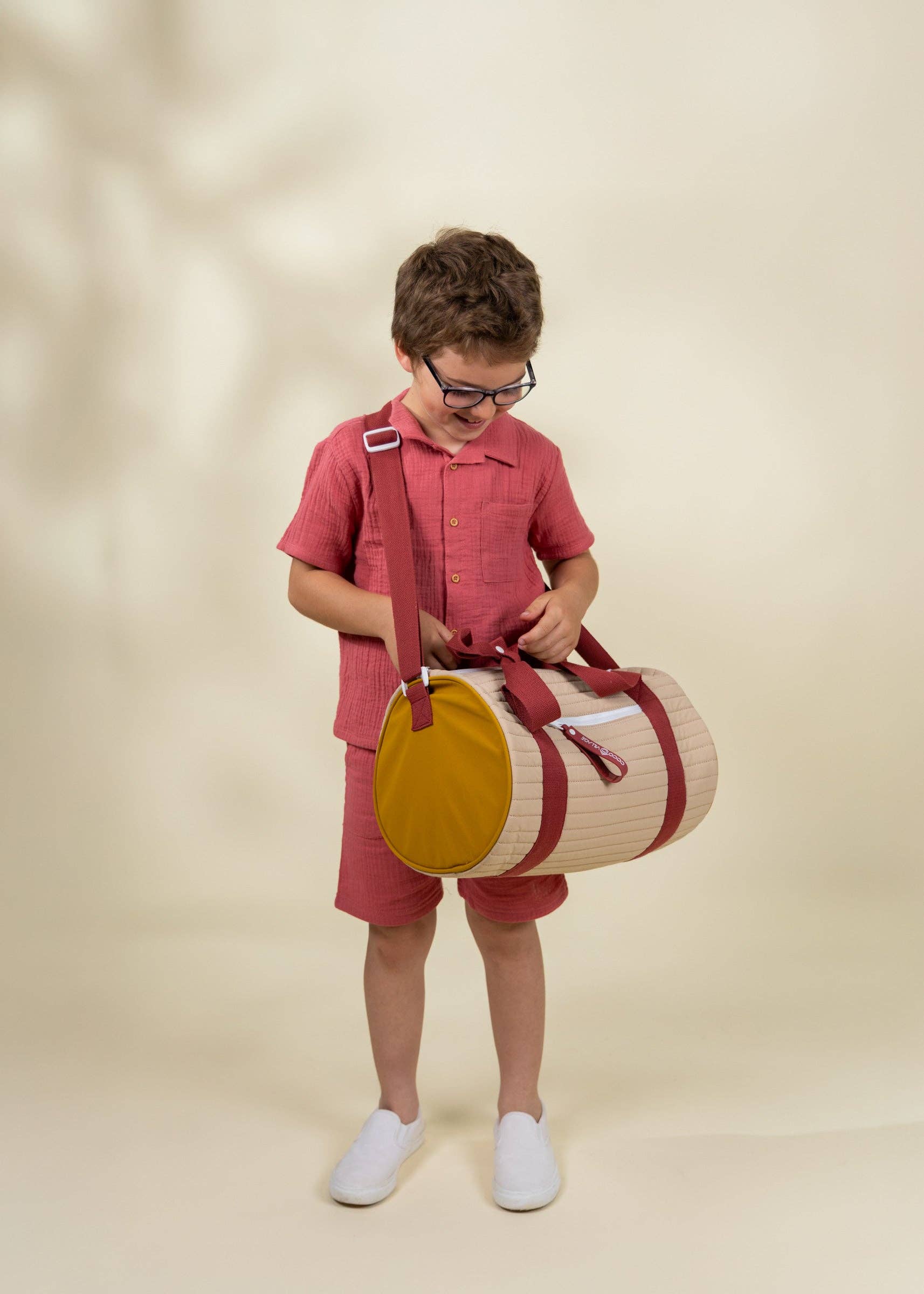 Little Traveler Nylon Duffle Bag - Golden Hour