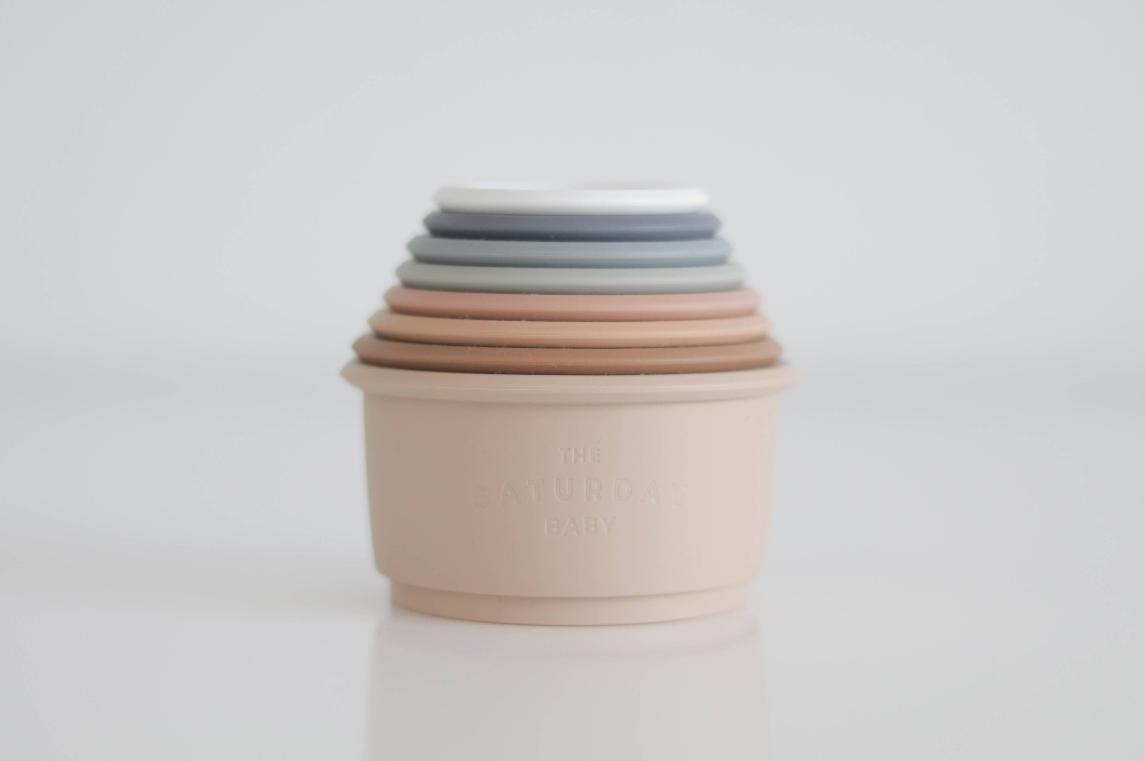 Silicone Stacking Cups