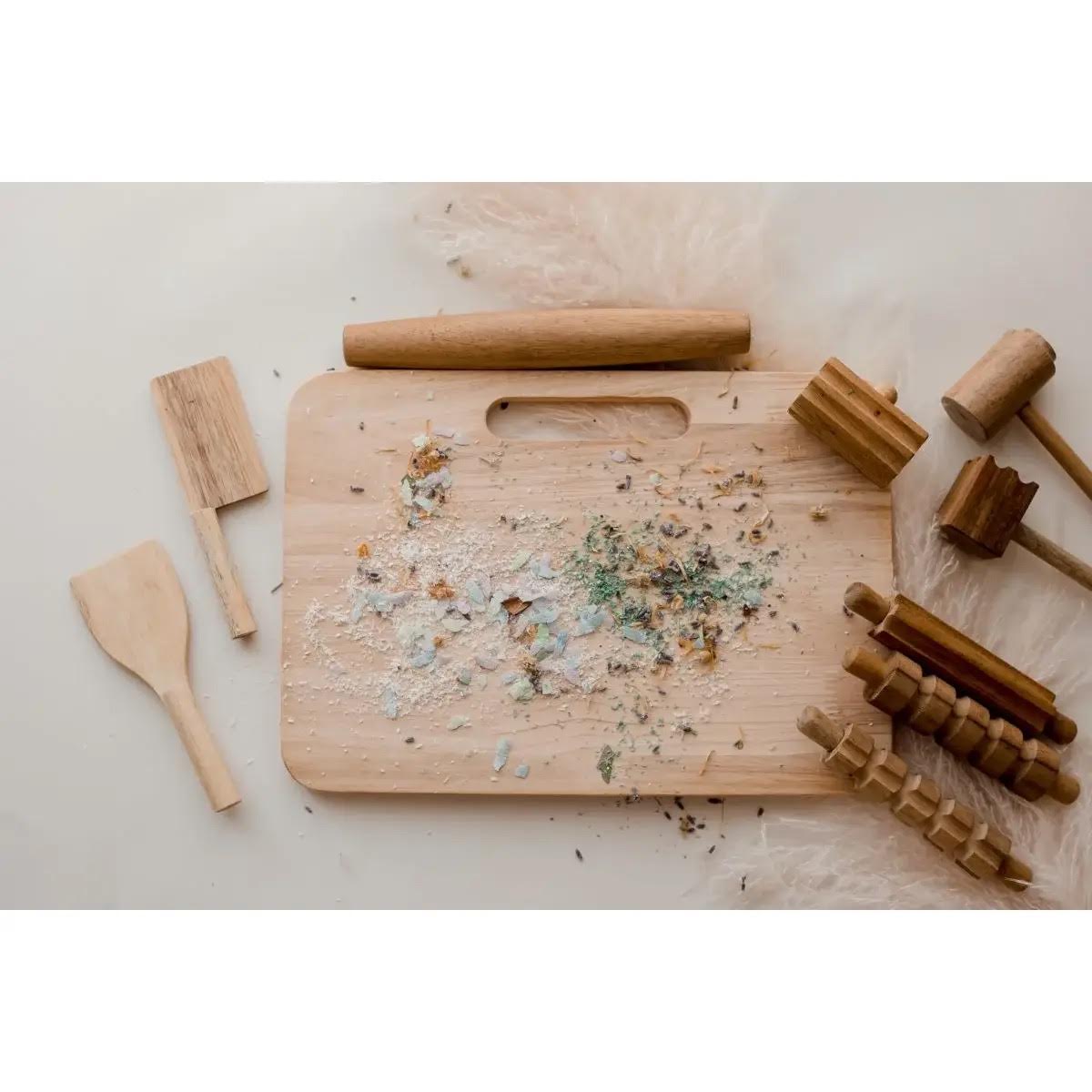 Wooden Play Dough Kit