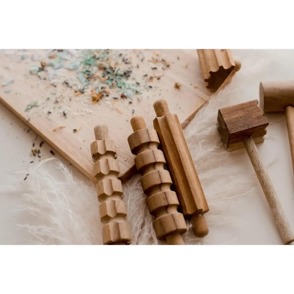 Wooden Play Dough Kit